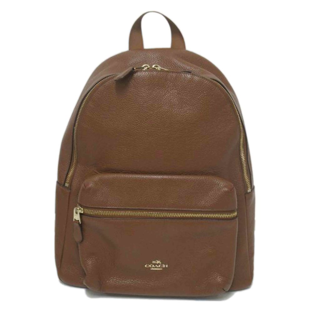 Coach Leather Rucksack Bag
